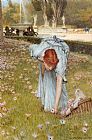 flora by Sir Lawrence Alma-Tadema